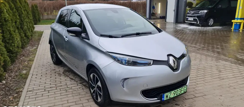 samochody osobowe Renault Zoe cena 59900 przebieg: 41220, rok produkcji 2018 z Łomianki